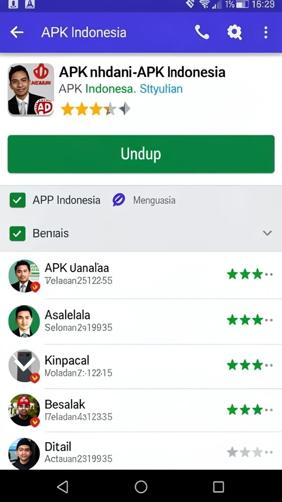Antarmuka aplikasi Panduan Lengkap Aplikasi in88 untuk Pemula