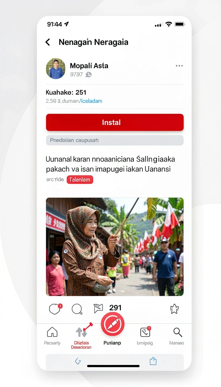 Antarmuka aplikasi Unduh dv188 APK Gratis untuk Android