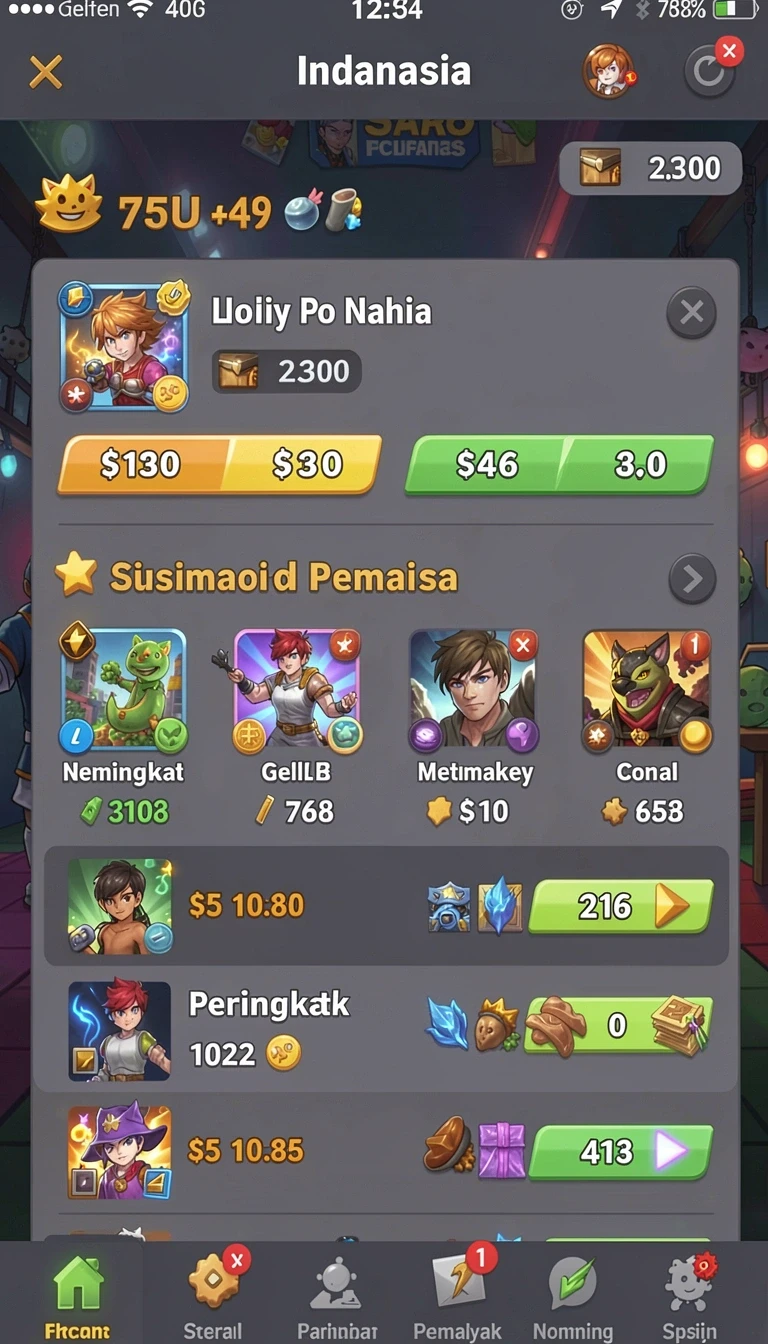 Antarmuka aplikasi Download open APK Original untuk Android