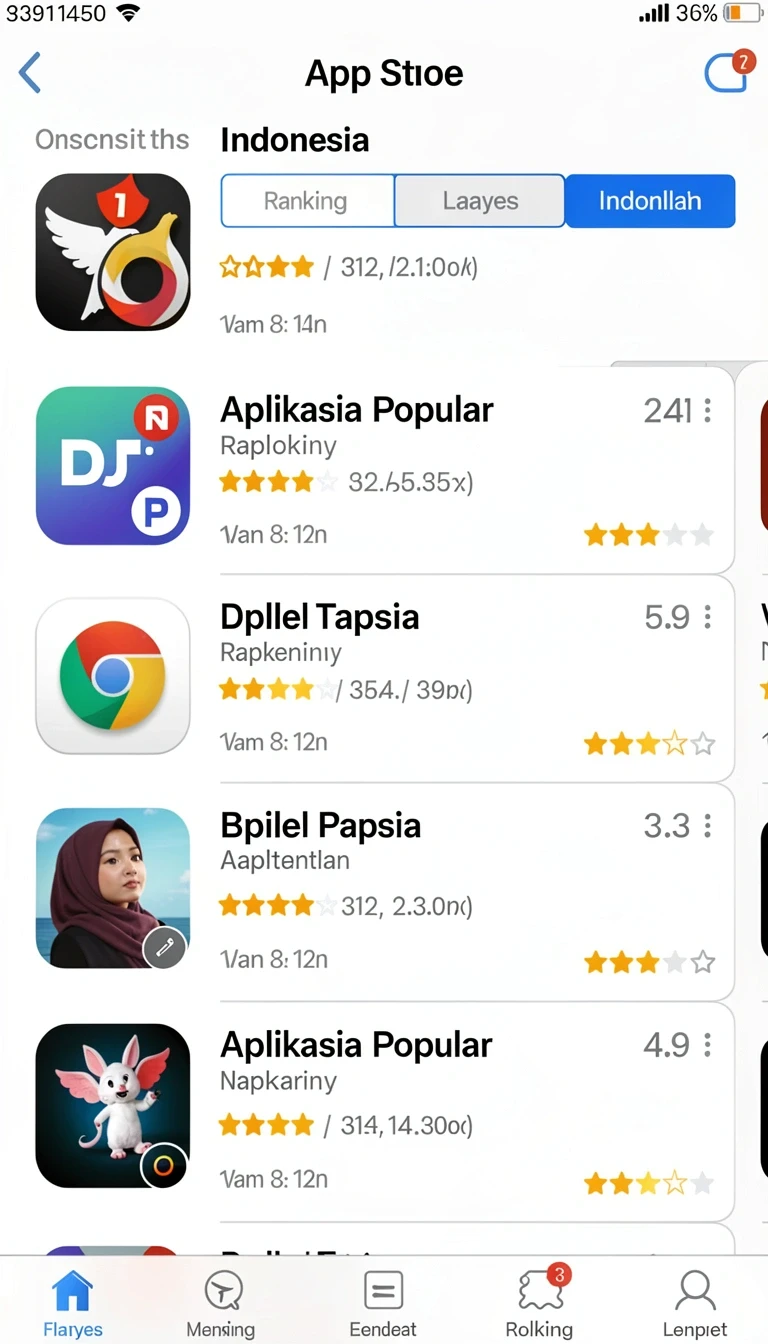 Antarmuka aplikasi putarmega Terbaru untuk Android: Download APK Gratis