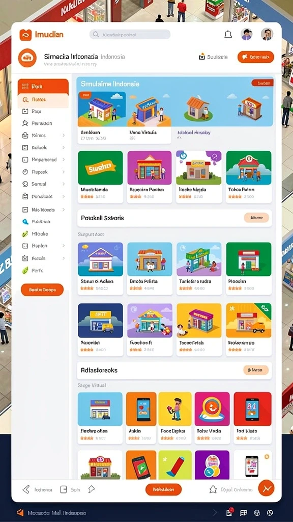 Antarmuka aplikasi Aplikasi macan388 Ringan untuk Android
