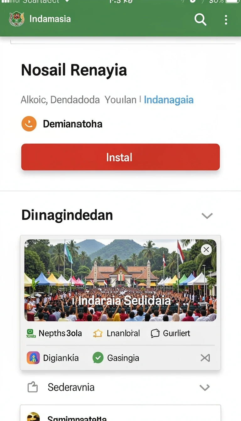 Antarmuka aplikasi Info Aplikasi hoki777 Terbaru dan Cara Download
